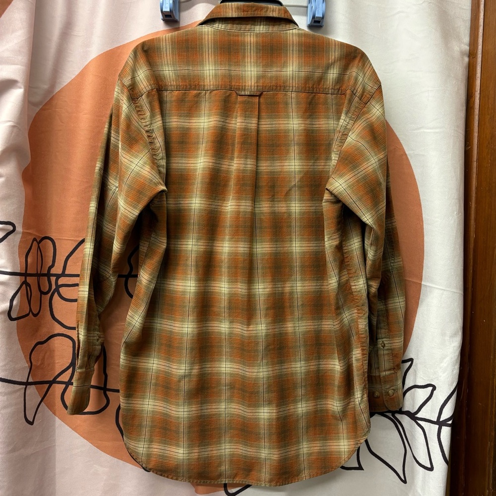 Cabela's Soft Pacific Trail plaid button down, mens medium - Picture 2 of 10